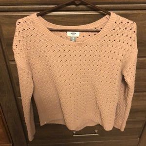 Pink sweater